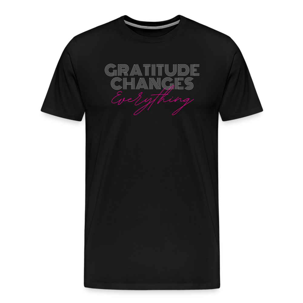 Gratitude Premium T-Shirt - black