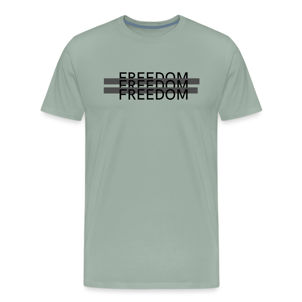Freedom II Premium T-Shirt - steel green