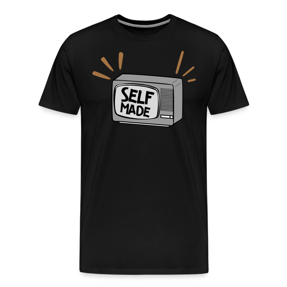 Self Made I Premium T-Shirt - black