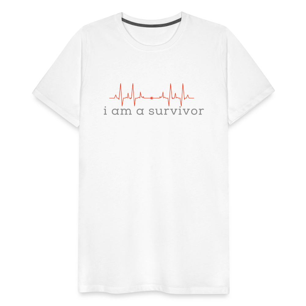 Survivor I Premium T-Shirt - white