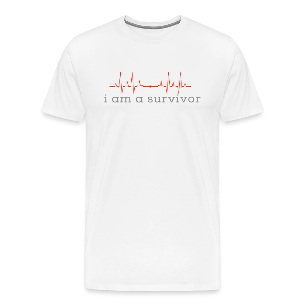 Survivor I Premium T-Shirt - white