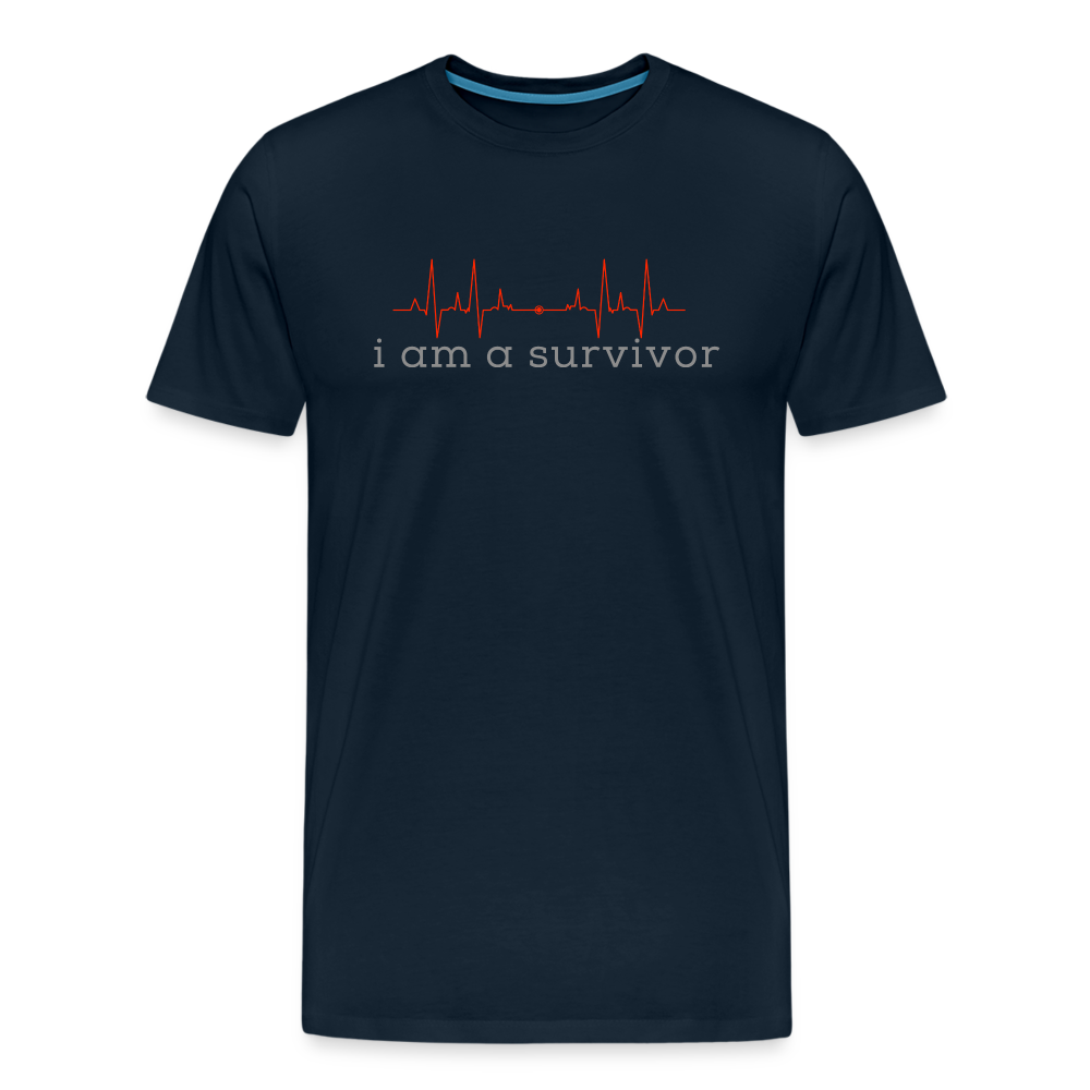 Survivor I Premium T-Shirt - deep navy