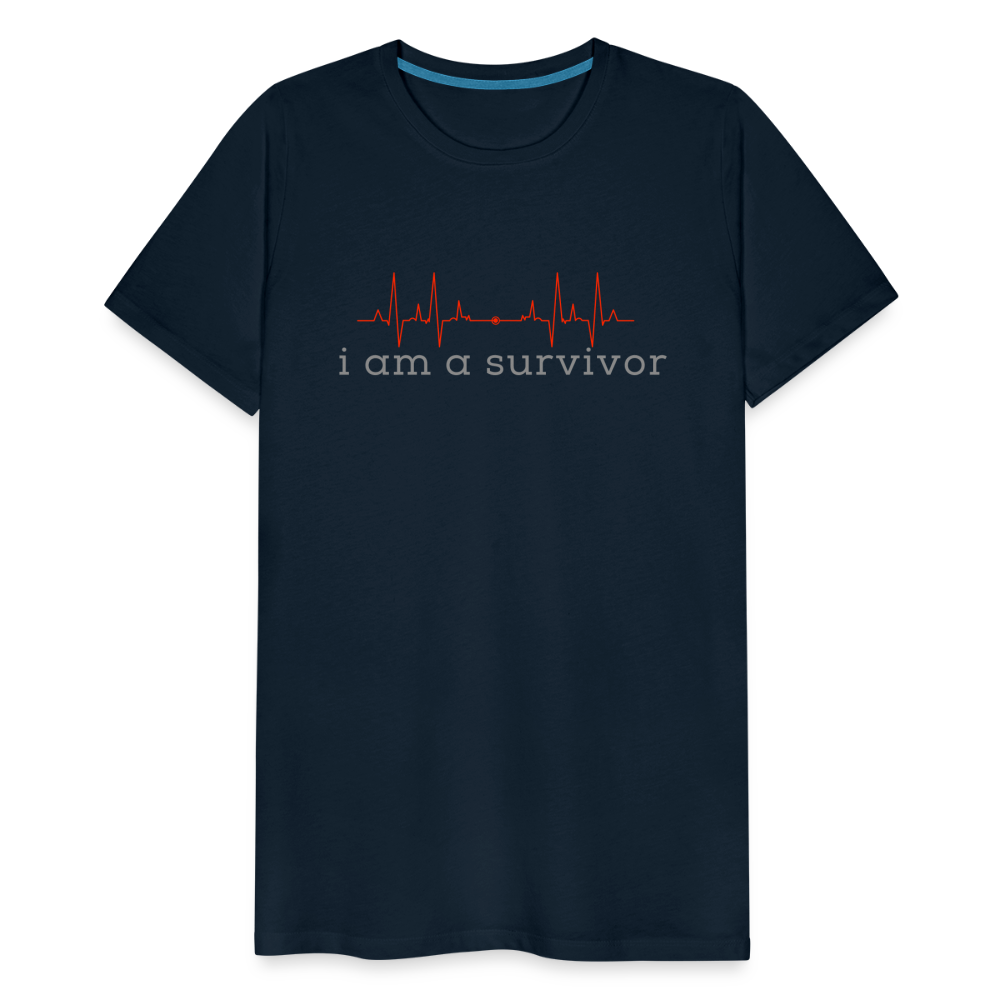 Survivor I Premium T-Shirt - deep navy