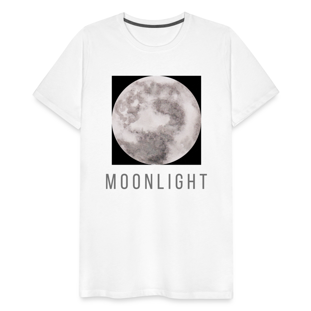 Moon I Premium T-Shirt - white