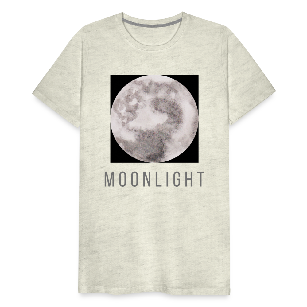 Moon I Premium T-Shirt - heather oatmeal