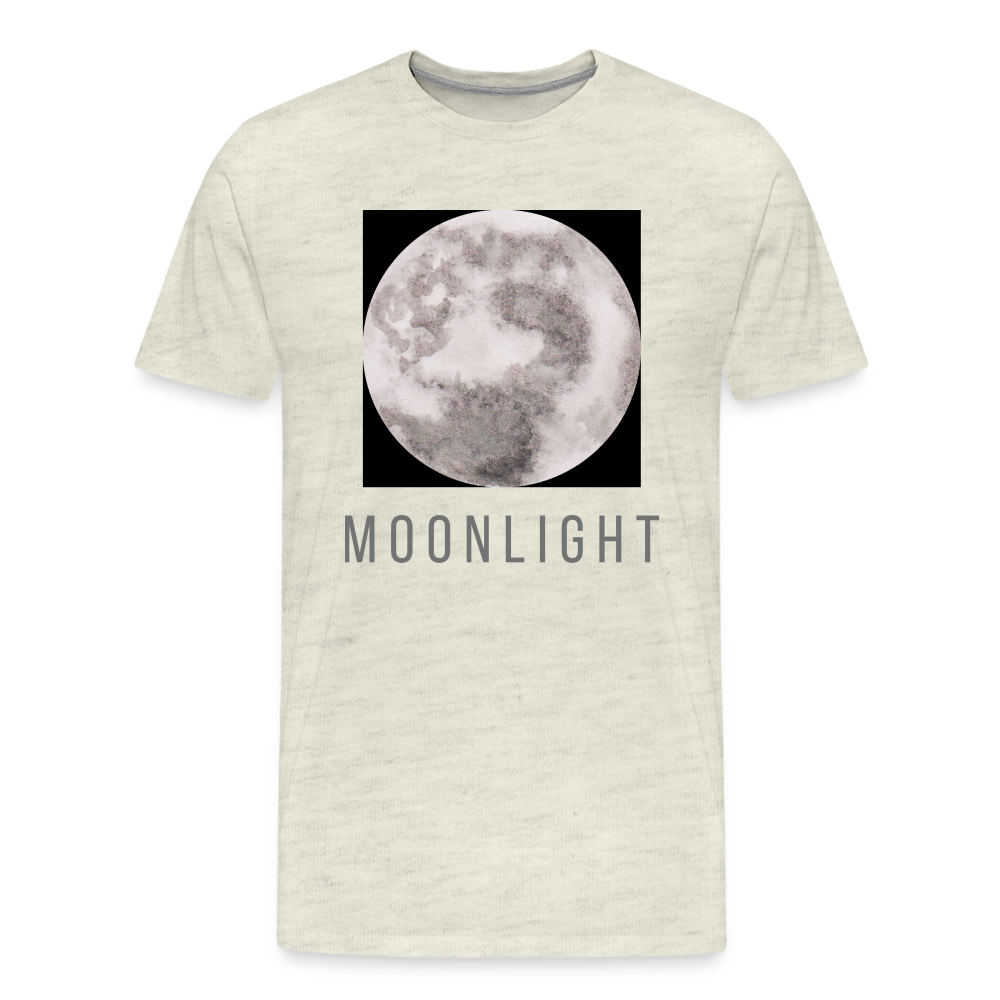 Moon I Premium T-Shirt - heather oatmeal
