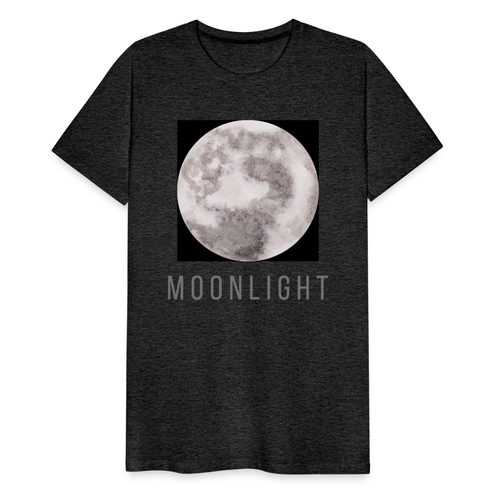 Moon I Premium T-Shirt - charcoal grey