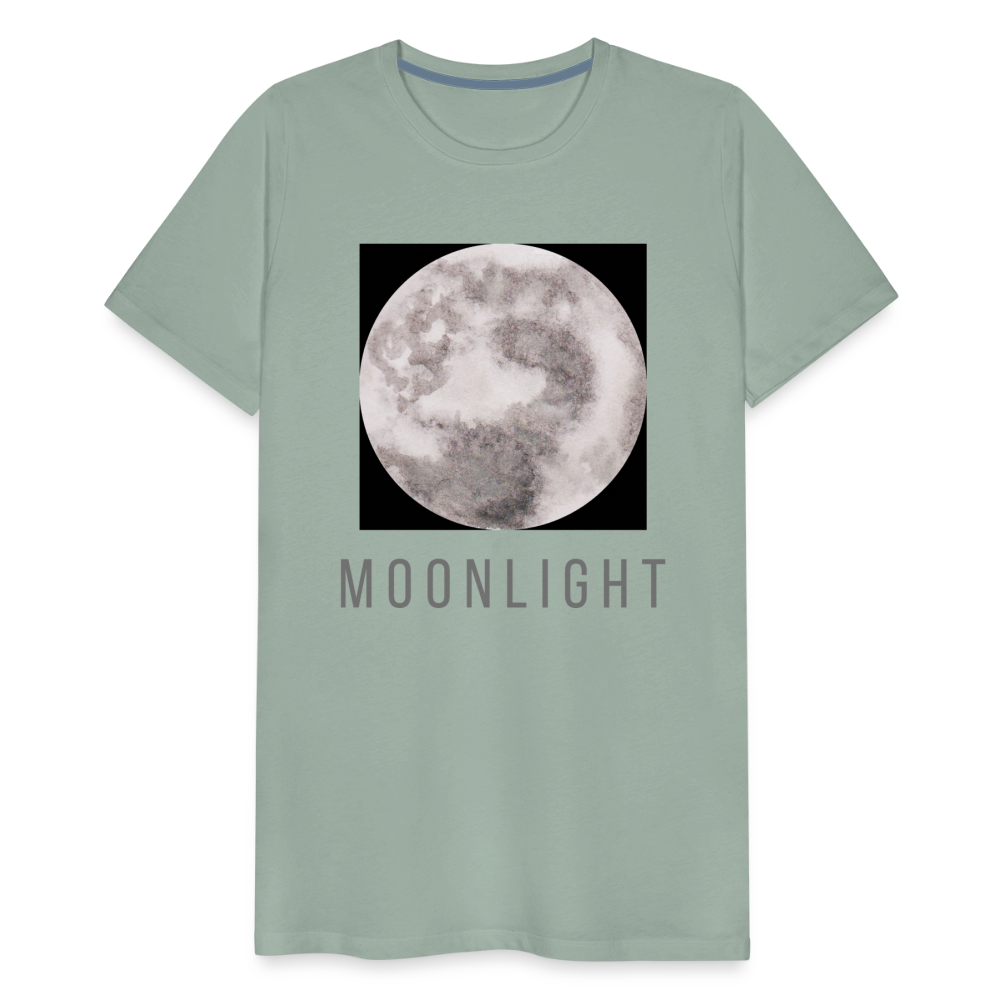 Moon I Premium T-Shirt - steel green