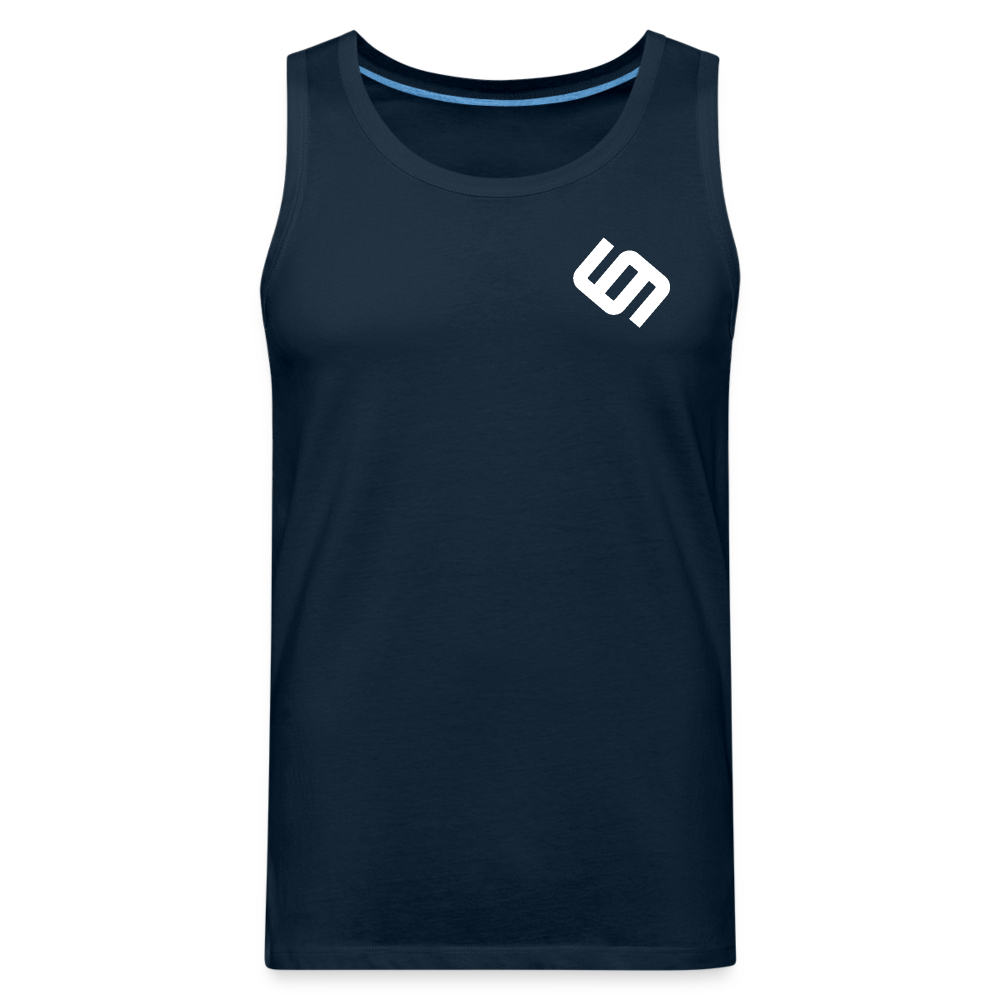 Marcellmar II Men’s Premium Tank - deep navy