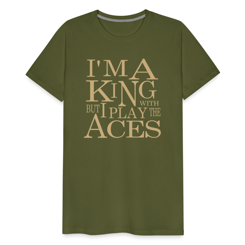 King I Premium T-Shirt - olive green