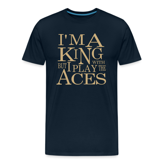 King I Premium T-Shirt - deep navy